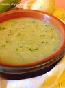 gren beans and potato soup