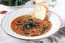 LENTIL AND BLACK CABBAGE SOUP