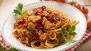 PASTA WITH "RAGU' " OF FISH