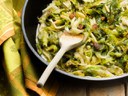 chard and potatoes